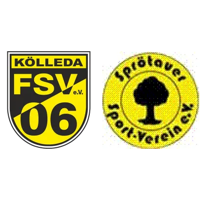 (D) FSV 06 Kölleda <span class="nowrap bold mx-1">3 : 1</span> Sprötauer SV