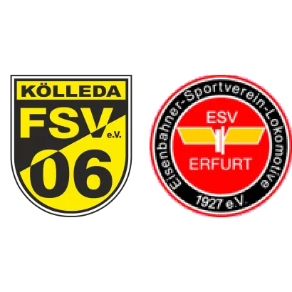 (A) SG FSV 06 Kölleda <span class="nowrap bold mx-1">3 : 1</span> ESV Lok Erfurt