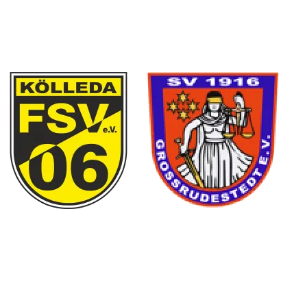 (A) SG FSV 06 Kölleda <span class="nowrap bold mx-1">5 : 1</span> SV Großrudestedt