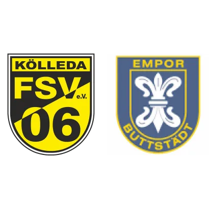 (D) FSV 06 Kölleda <span class="nowrap bold mx-1">10 : 0</span> SG Empor Buttstädt