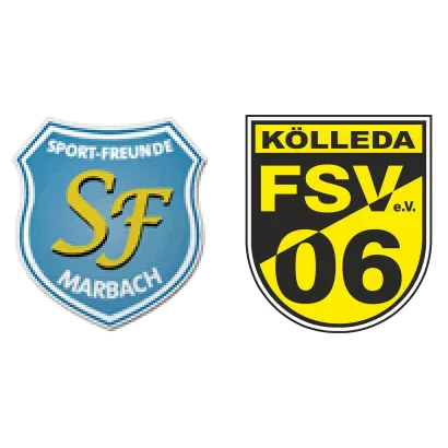 (A) SF Marbach <span class="nowrap bold mx-1">3 : 4</span> SG FSV 06 Kölleda