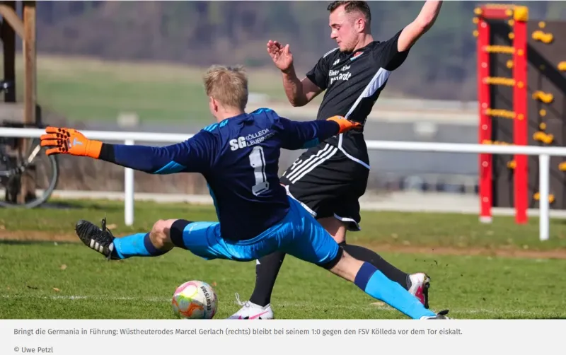 Wüstheuterode kehrt gegen Kölleda in die Erfolgsspur zurück