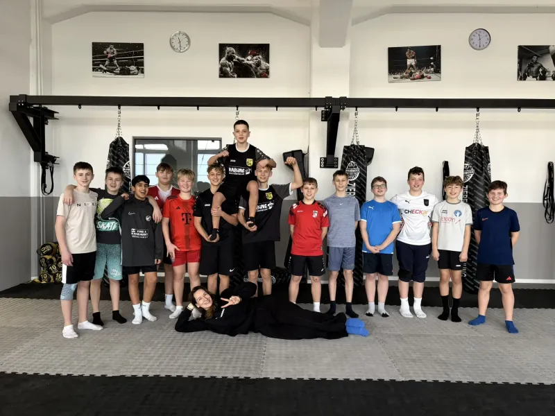 Training mit einer Weltmeisterin