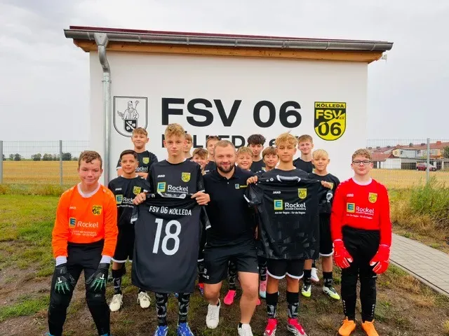 Neuer Trikotsatz für C-Junioren