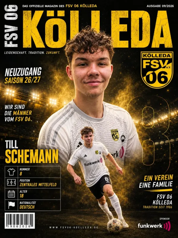 Ein paar Fragen an ....... den Neuzugang Till Schemann