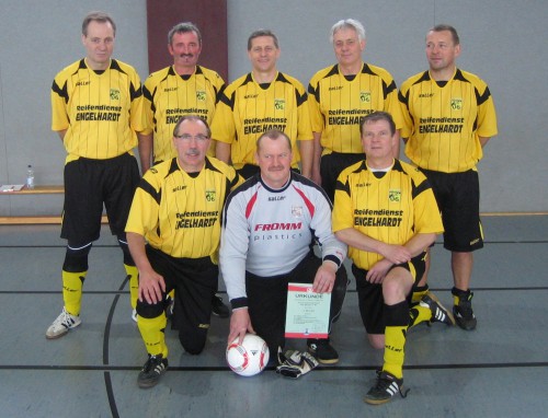 Alte Herren sind Thüringenvizemeister der Ü50