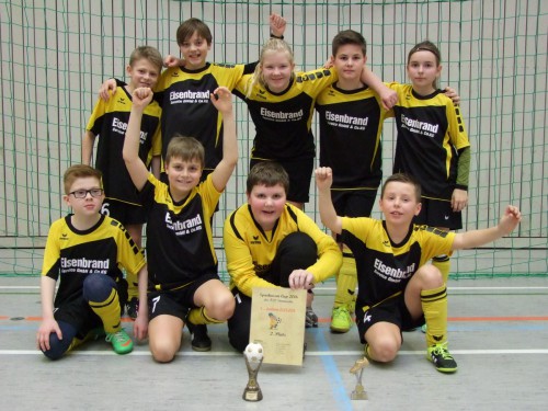 Zweiter Platz beim Sparkassen-Cup