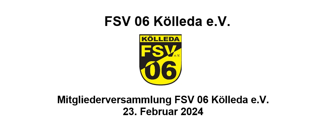 Mitgliederversammlung