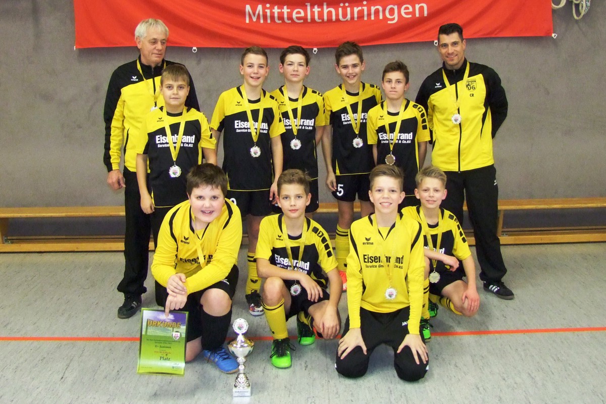 D-Junioren sind Hallenkreismeister 2016/2017 !!!