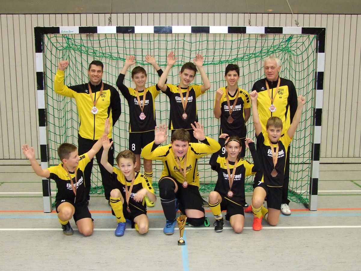 3. Platz für unsere D-Junioren bei der Hallenmeisterschaft