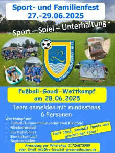 Sport- und Familienfest am kommenden Wochenende
