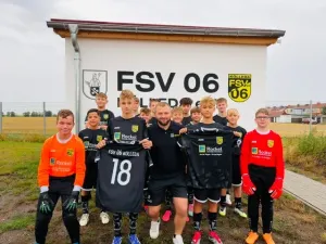 Neuer Trikotsatz für C-Junioren