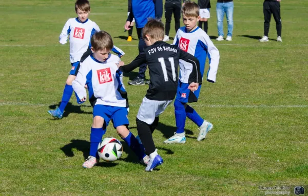 Testspiel in Weißensee