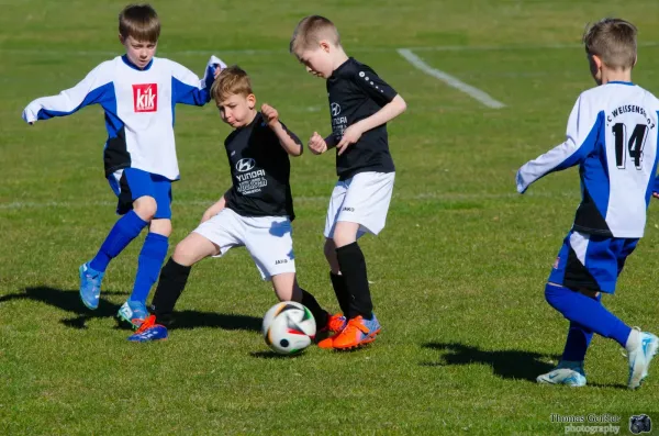 Testspiel in Weißensee