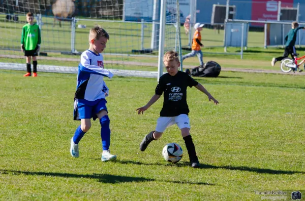 Testspiel in Weißensee