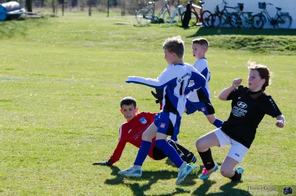 Testspiel in Weißensee