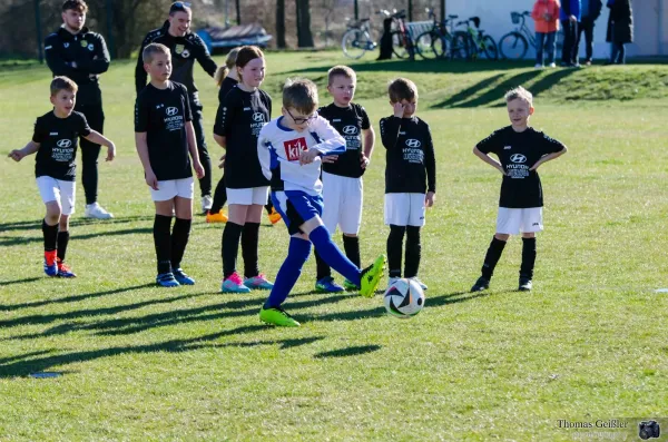 Testspiel in Weißensee