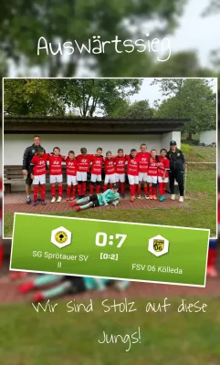 Sprötauer SV II - FSV 06 Kölleda